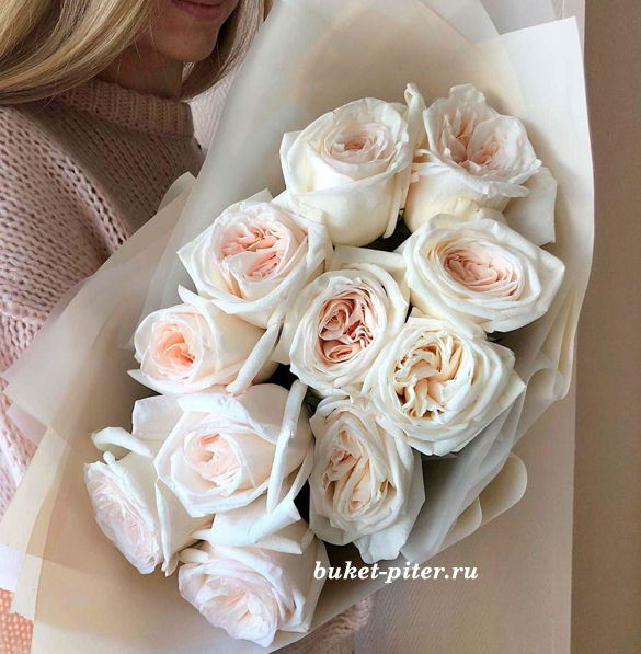 Букет Роз Вайт О'Хара White O'Hara